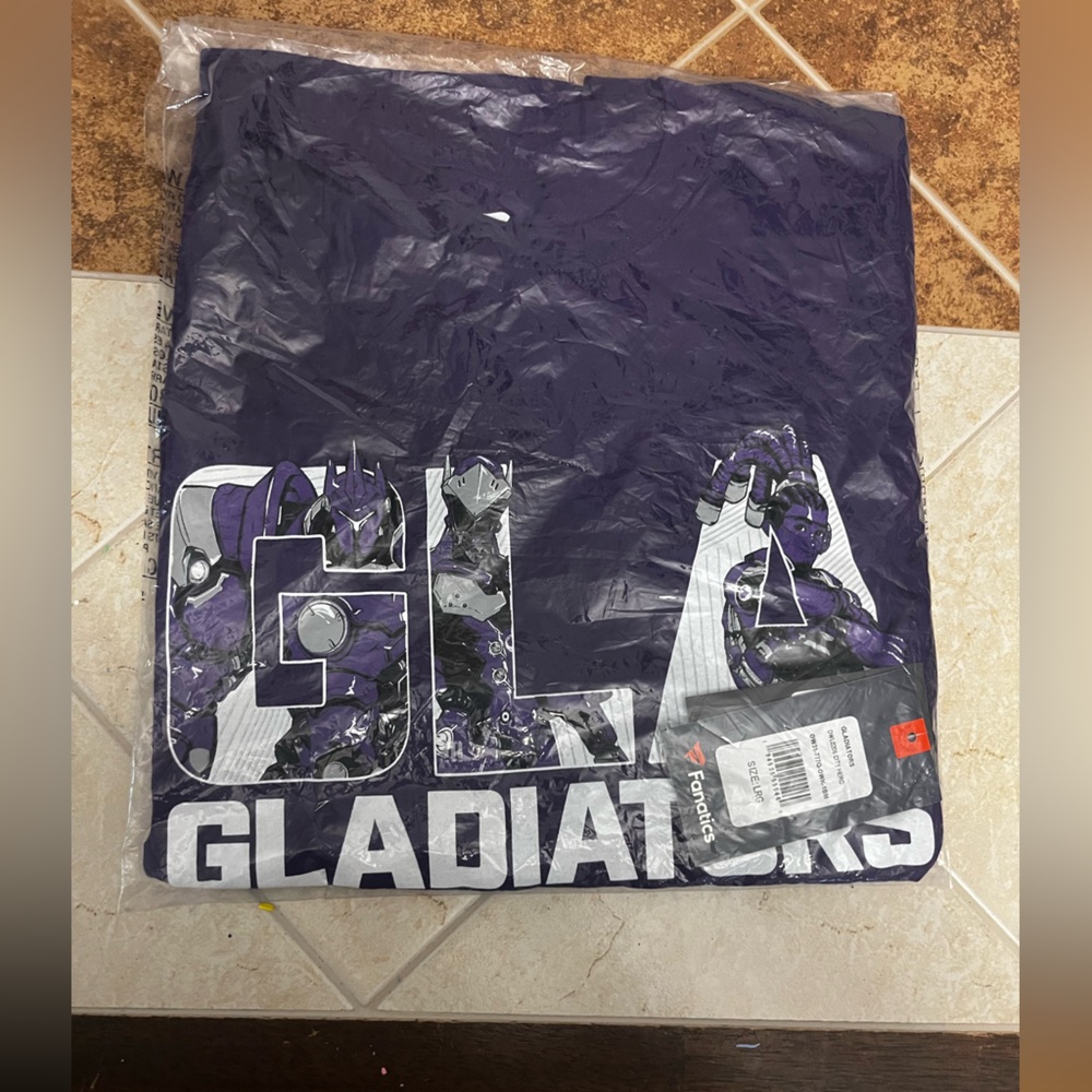 Purple Gladiators Graphic T-Shirt